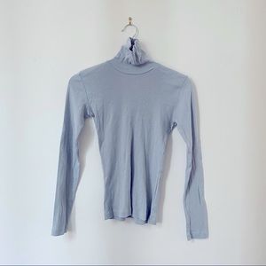 Kotn Light Blue Turtleneck